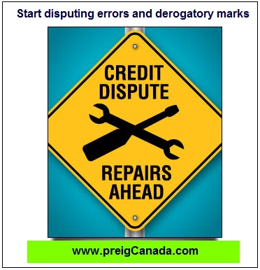 Start disputing errors and derogatory marks, increase your credit score, improve your credit score