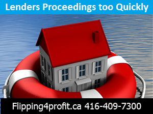 Lenders-Proceedings-too-Quickly Cost of Power of sale proceedings